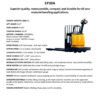 EKKO EP30A Rider Pallet Jack 6600lbs. Capacity 4 32c9d0 5534b5ffb0984c3493f69b662ed7cbcemv2